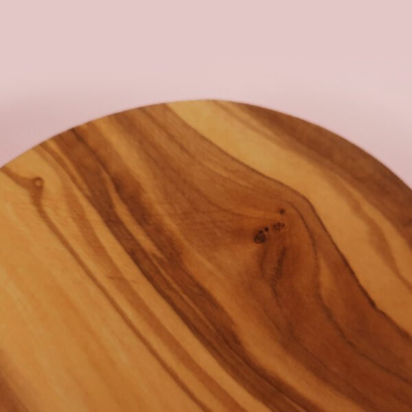 dessous de plat en bois d'olivier