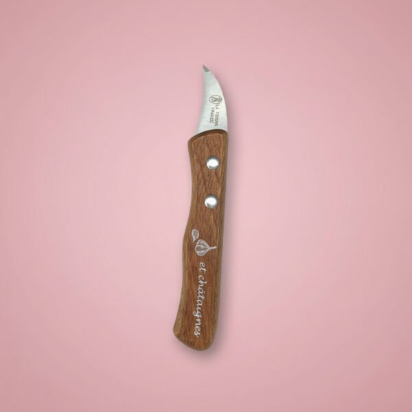 couteau de coutellerie la fourmi qui entaille aussi bien les châtaignes qu'il pèle l'ail